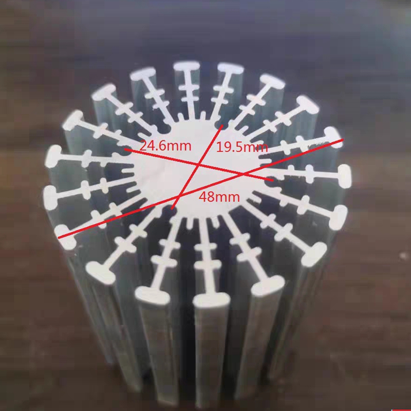 48mm Aluminum round Heat Sink  - Home Automation System Diy incelemesi ve fiyatı