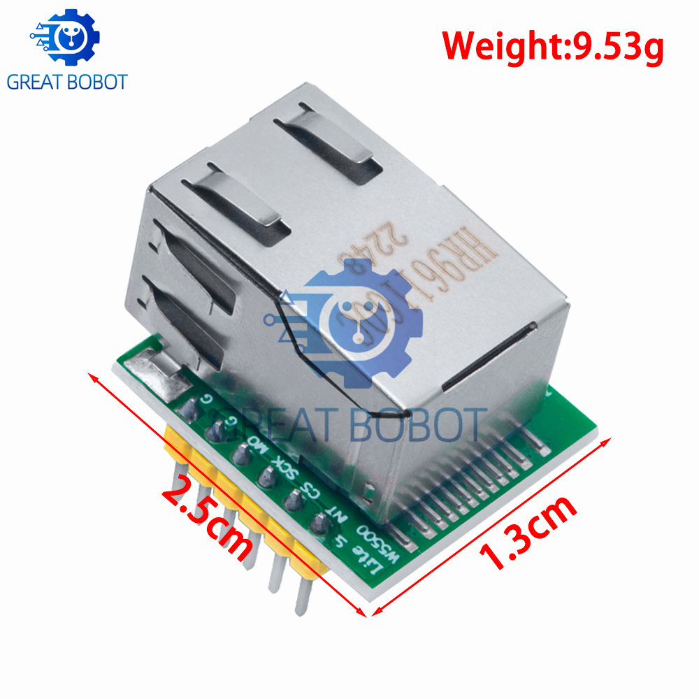 BS 1PCS  W5500 Ethernet networ - Ethernet Module W5500 incelemesi ve fiyatı