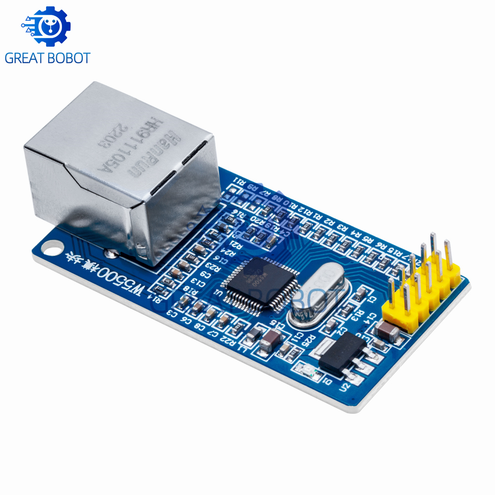 BS 1PCS  W5500 Ethernet networ - Ethernet Module W5500 incelemesi ve fiyatı