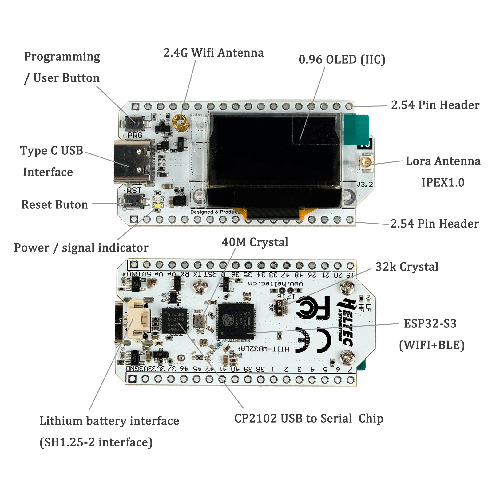 2Sets LoRa32 V3 868MHz 915MHz  - Home Automation With Arduino incelemesi ve fiyatı