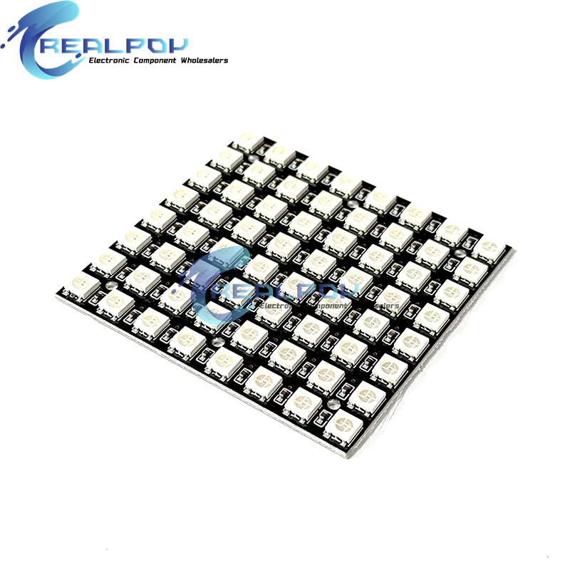 WS2812 LED 5050 RGB 8x8 64 Bit - Rgb Led Matrix 8X8 incelemesi ve fiyatı