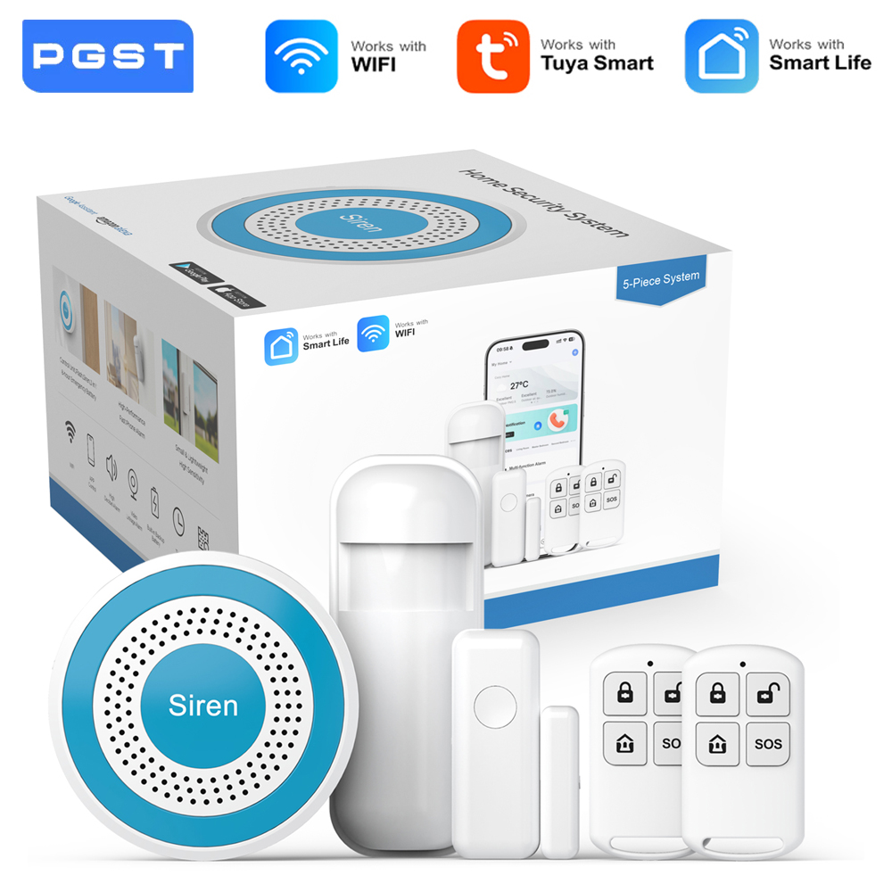 PGST WiFi Smart Life Alarm Sec - Home Automation Tutorial incelemesi ve fiyatı