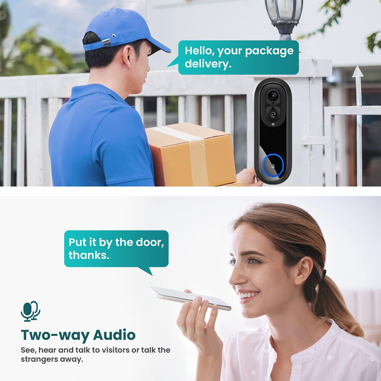 5G 2.4G WiFi Video Doorbell 10 - Smart Doorbell Wired incelemesi ve fiyatı