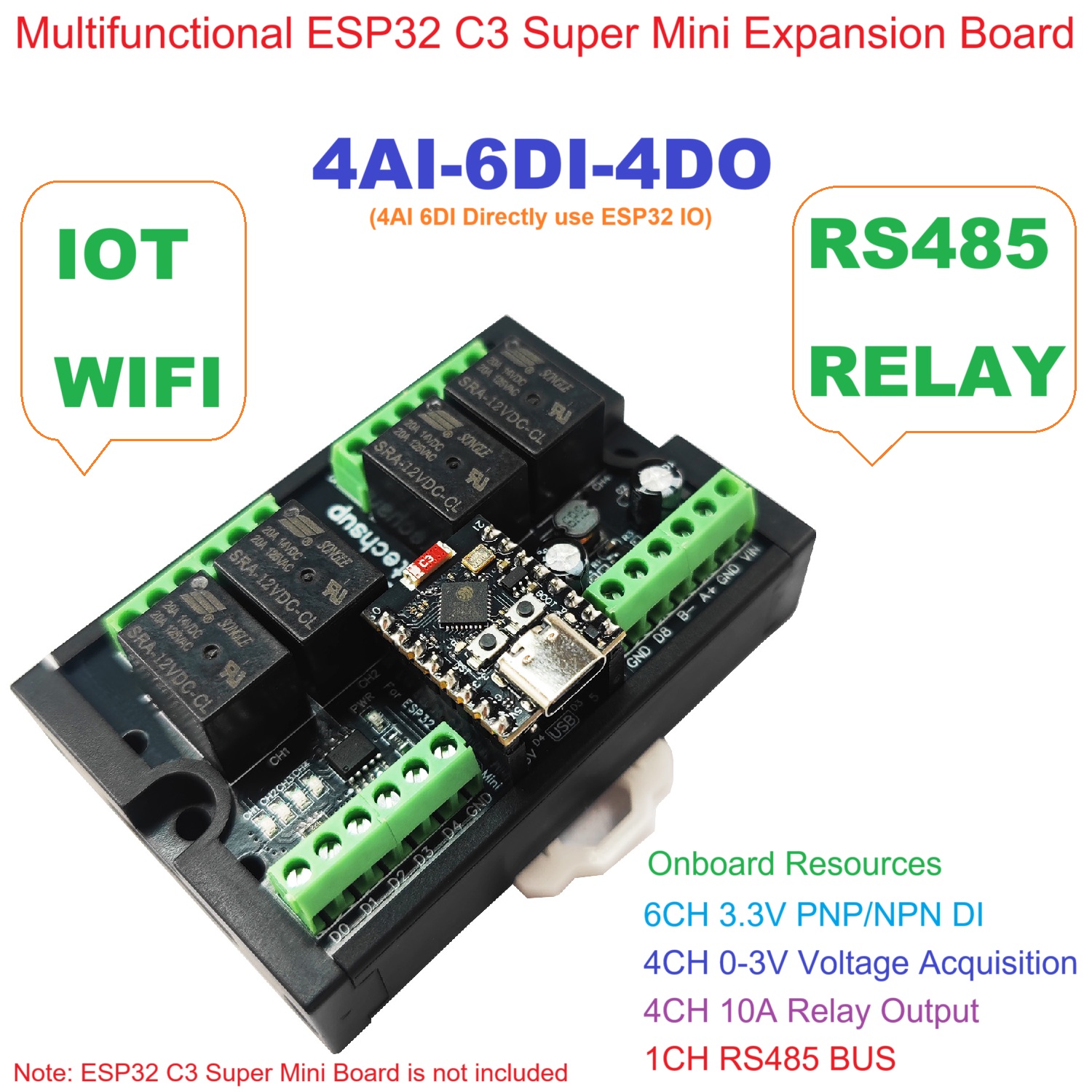 Ultimate ESP32 C3 Relay Module - Home Automation With Arduino incelemesi ve fiyatı