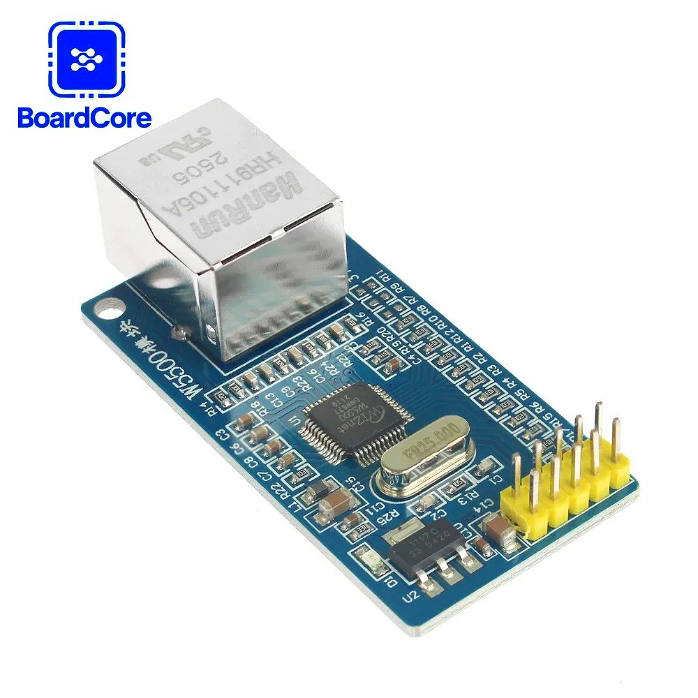 1PC 3.3V W5500 Chip New SPI to - Ethernet Module W5500 incelemesi ve fiyatı