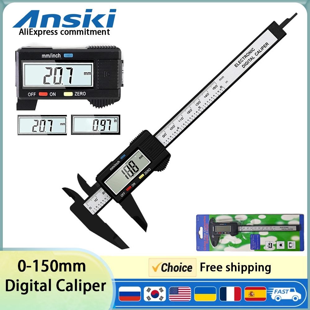Vernier Caliper 0-150mm Digita - Home Automation System Diy incelemesi ve fiyatı