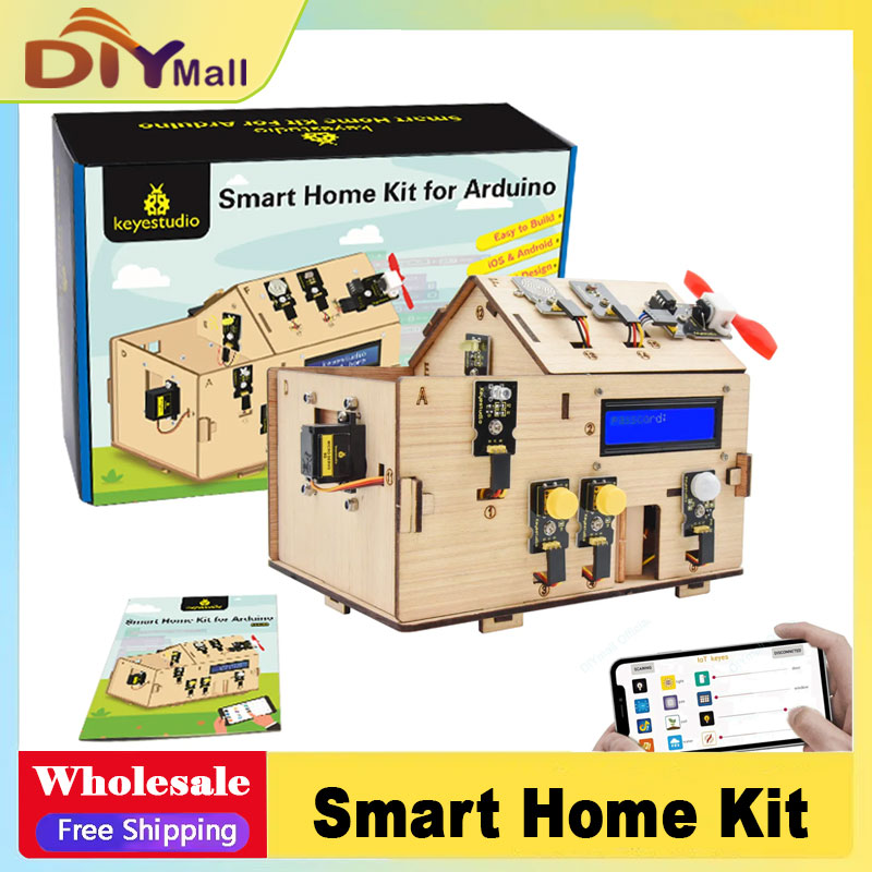 Keyestudio Smart IoT Home Kit  - Home Automation With Arduino incelemesi ve fiyatı
