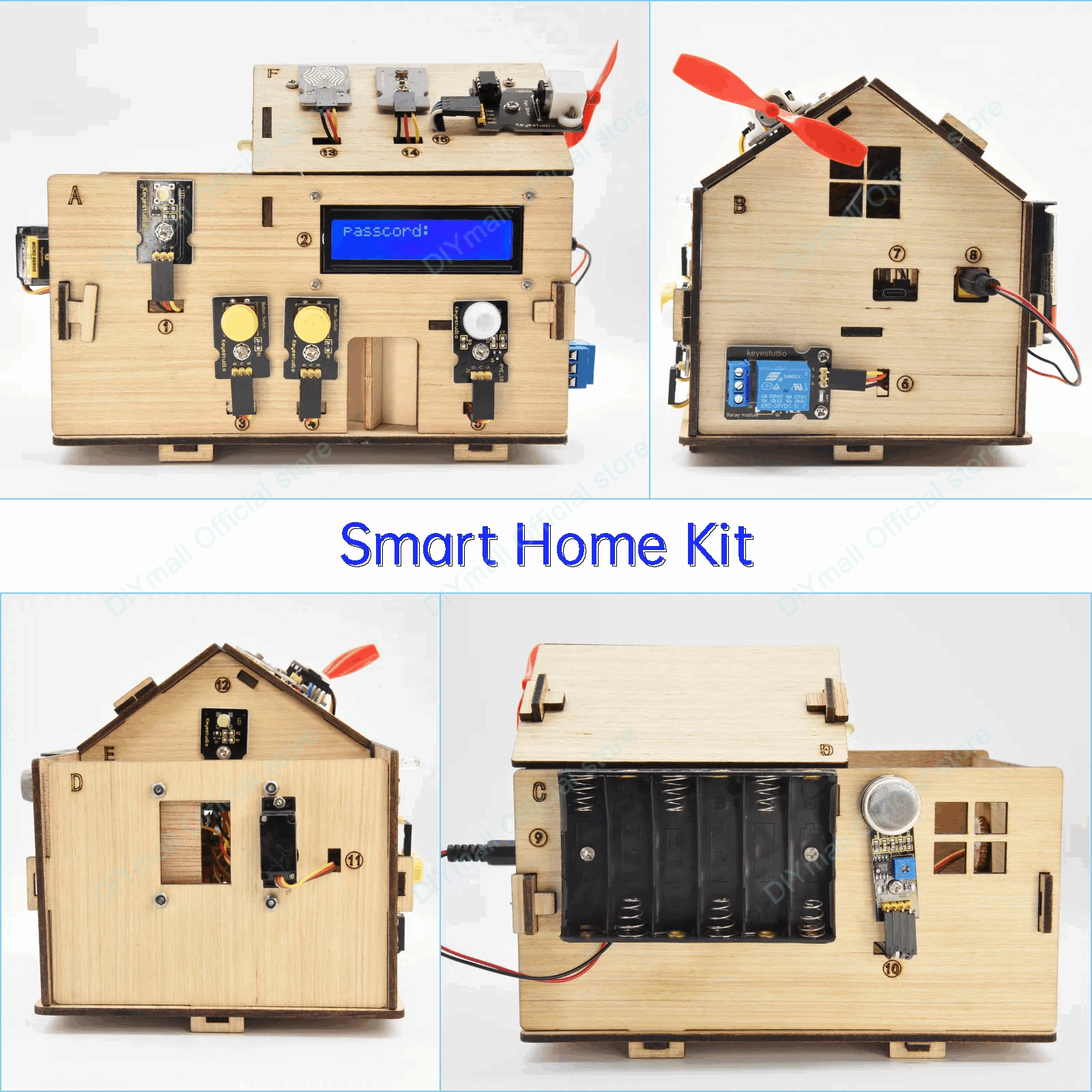 Keyestudio Smart IoT Home Kit  - Home Automation With Arduino incelemesi ve fiyatı