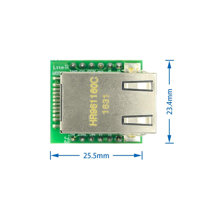 W5500 Chip USR-ES1 Brand New 8 - Ethernet Module W5500 incelemesi ve fiyatı
