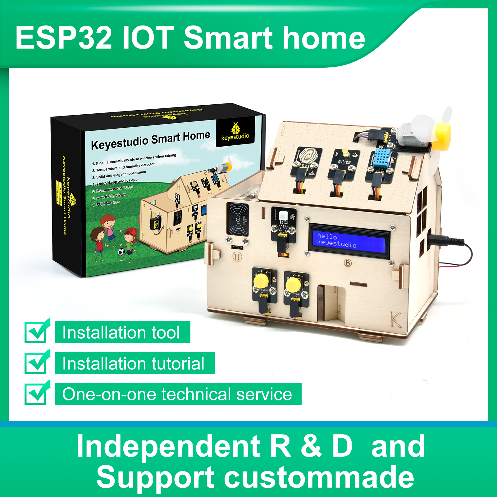 DIY Smart Home kit ESP32 Start - Home Automation Diy Kit incelemesi ve fiyatı