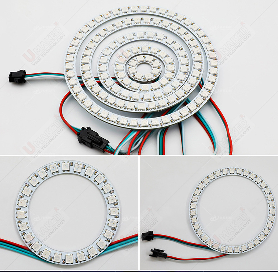 2pcs WS2812B Individually Addr - Rgb Led Matrix 8X8 incelemesi ve fiyatı