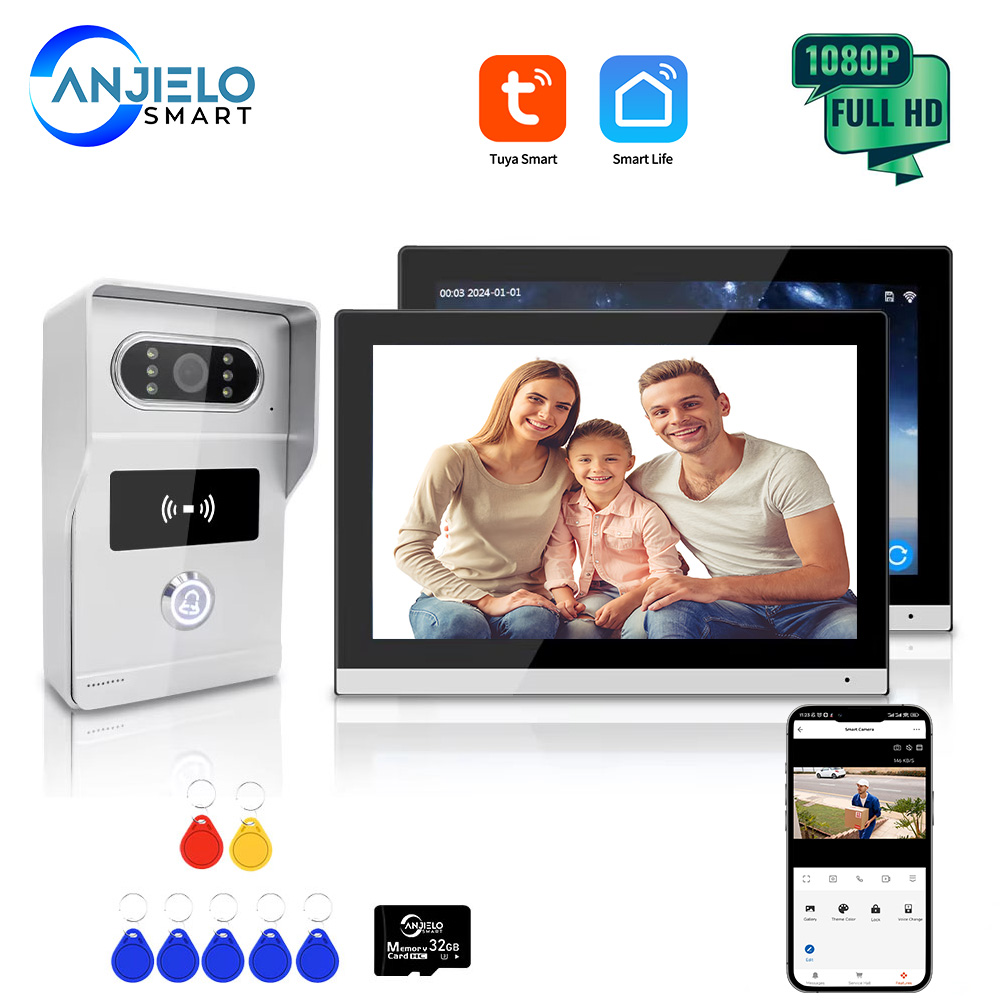 ANJIELO 1080P IP Video Interco - Smart Doorbell Wired incelemesi ve fiyatı