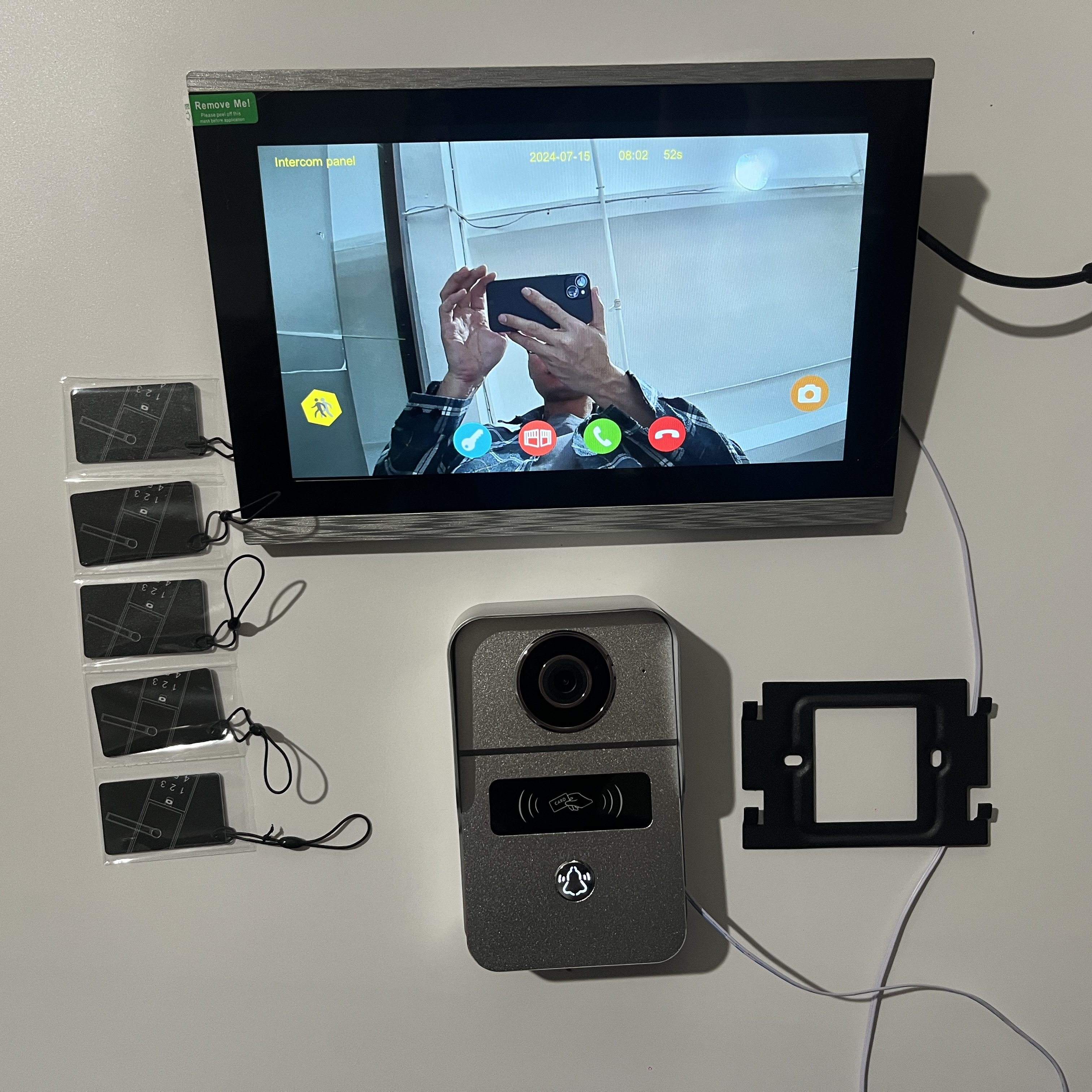 New 2 Wires Tuya Wifi Video In - Smart Doorbell Wired incelemesi ve fiyatı