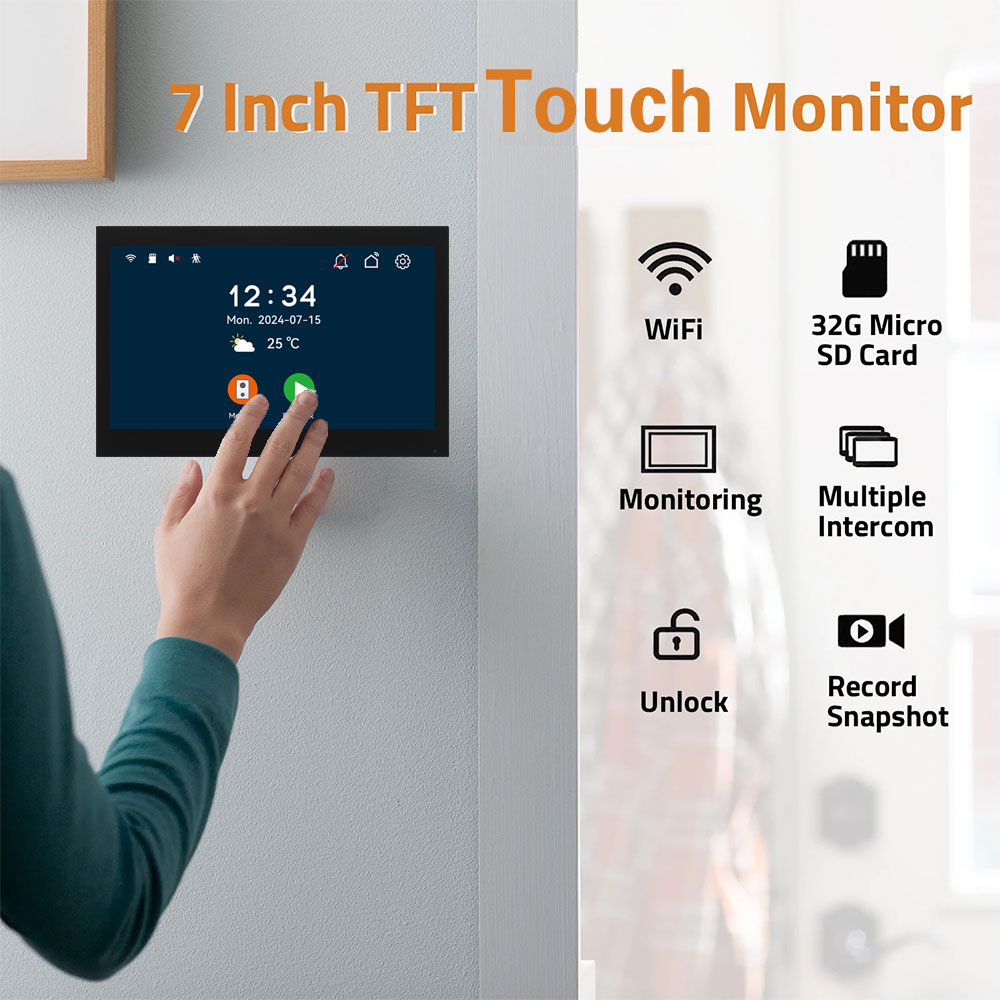 New 2 Wires Tuya Wifi Video In - Smart Doorbell Wired incelemesi ve fiyatı
