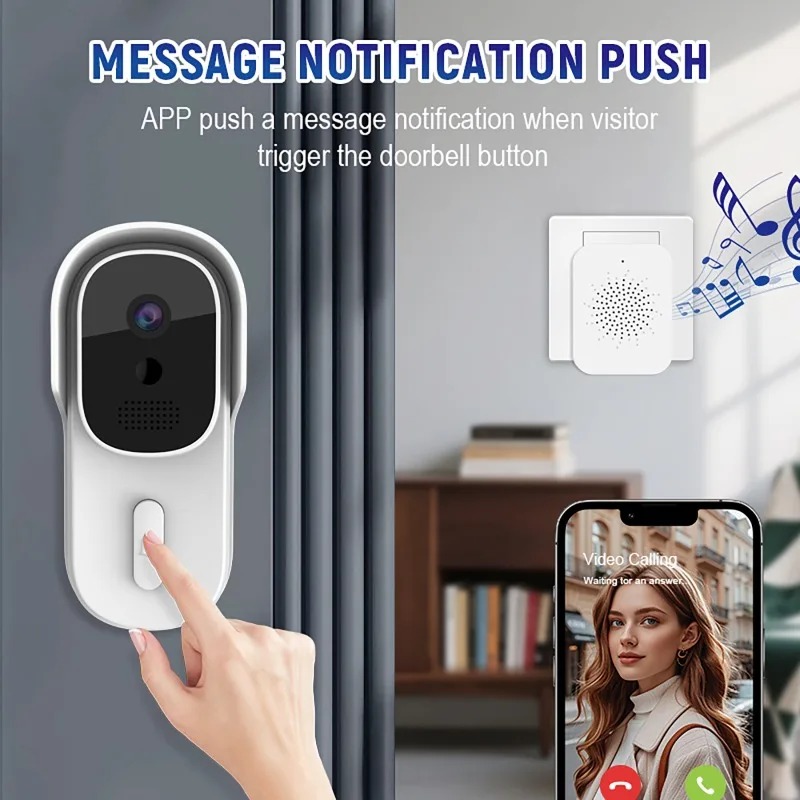 Wide View Tuya Smart Life APP  - Smart Doorbell Wired incelemesi ve fiyatı