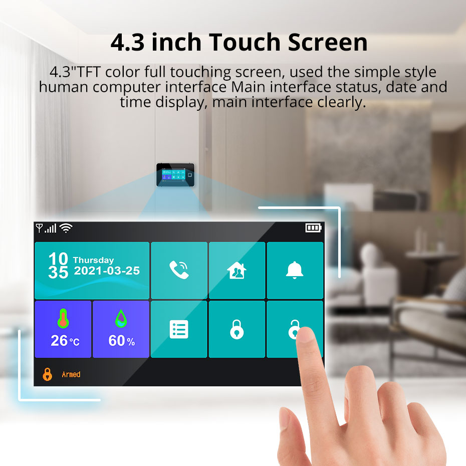 KERUI Tuya Alarm Panel DIY You - Home Automation Diy Kit incelemesi ve fiyatı