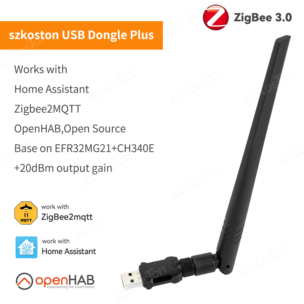 Zigbee USB Dongle Plus-E Gatew - Zigbee Coordinator Stick incelemesi ve fiyatı