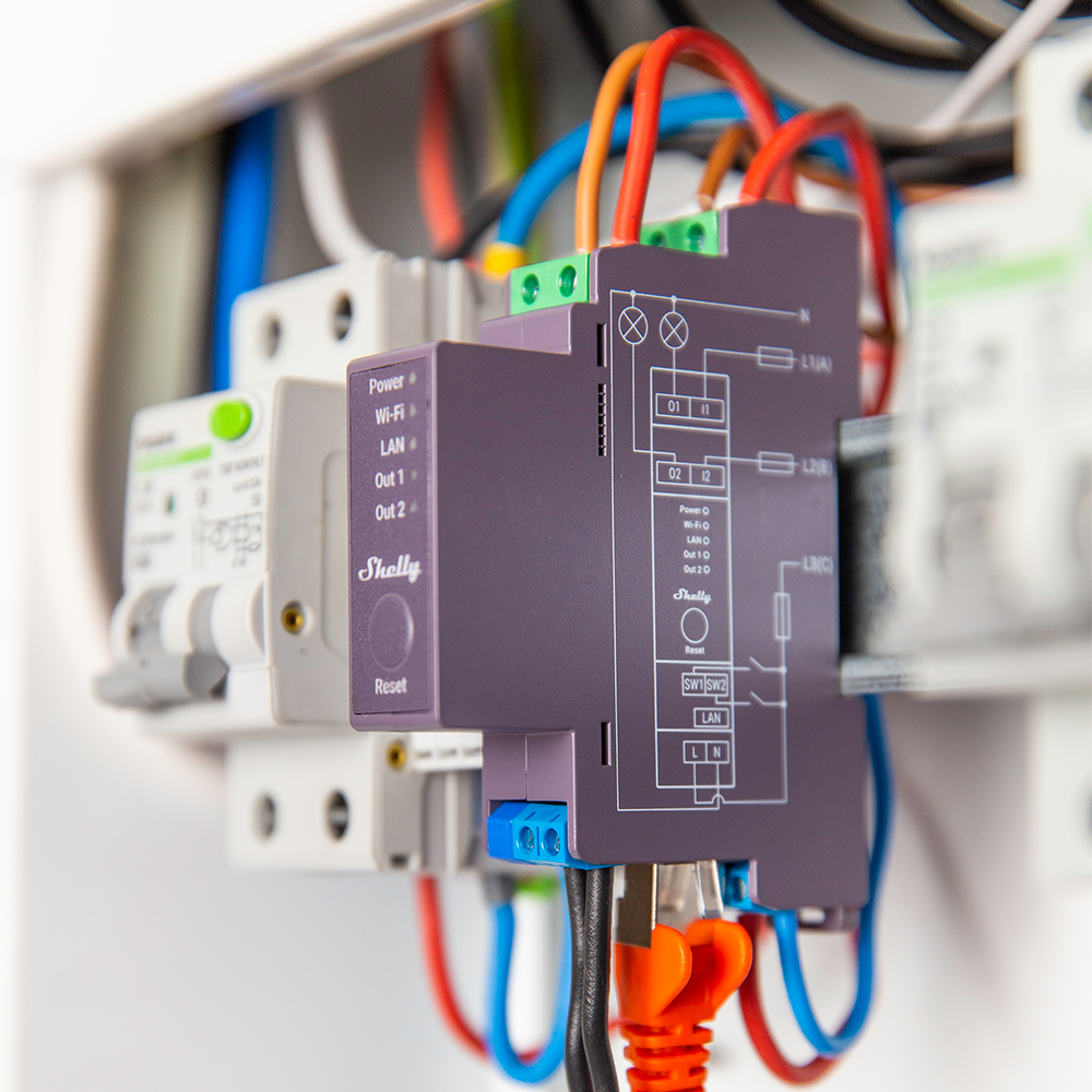 Shelly Pro 2 WiFi 2Channel Sma - Shelly Relay Module incelemesi ve fiyatı