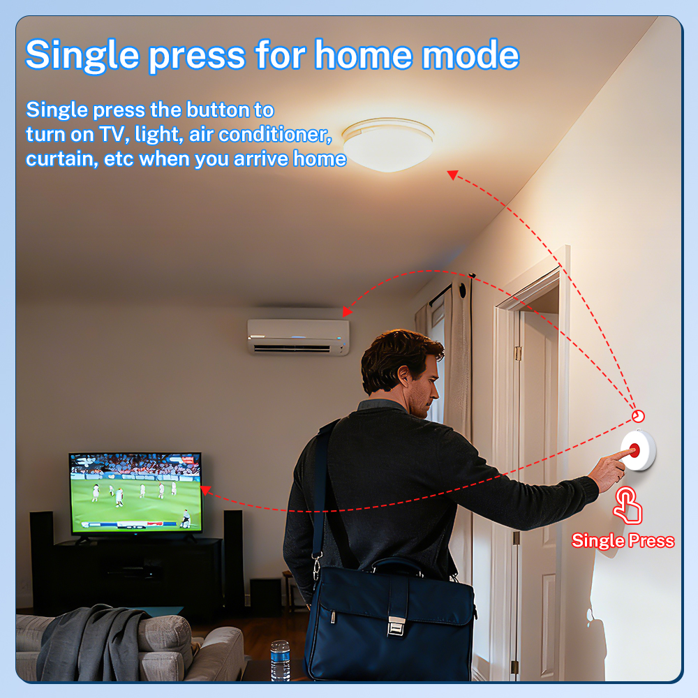 Tuya ZigBee Smart Button IP65  - Home Automation Diy incelemesi ve fiyatı