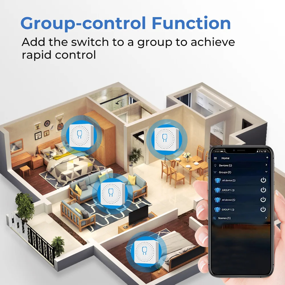For Tuya Mini Smart WiFi Switc - Home Automation Diy incelemesi ve fiyatı