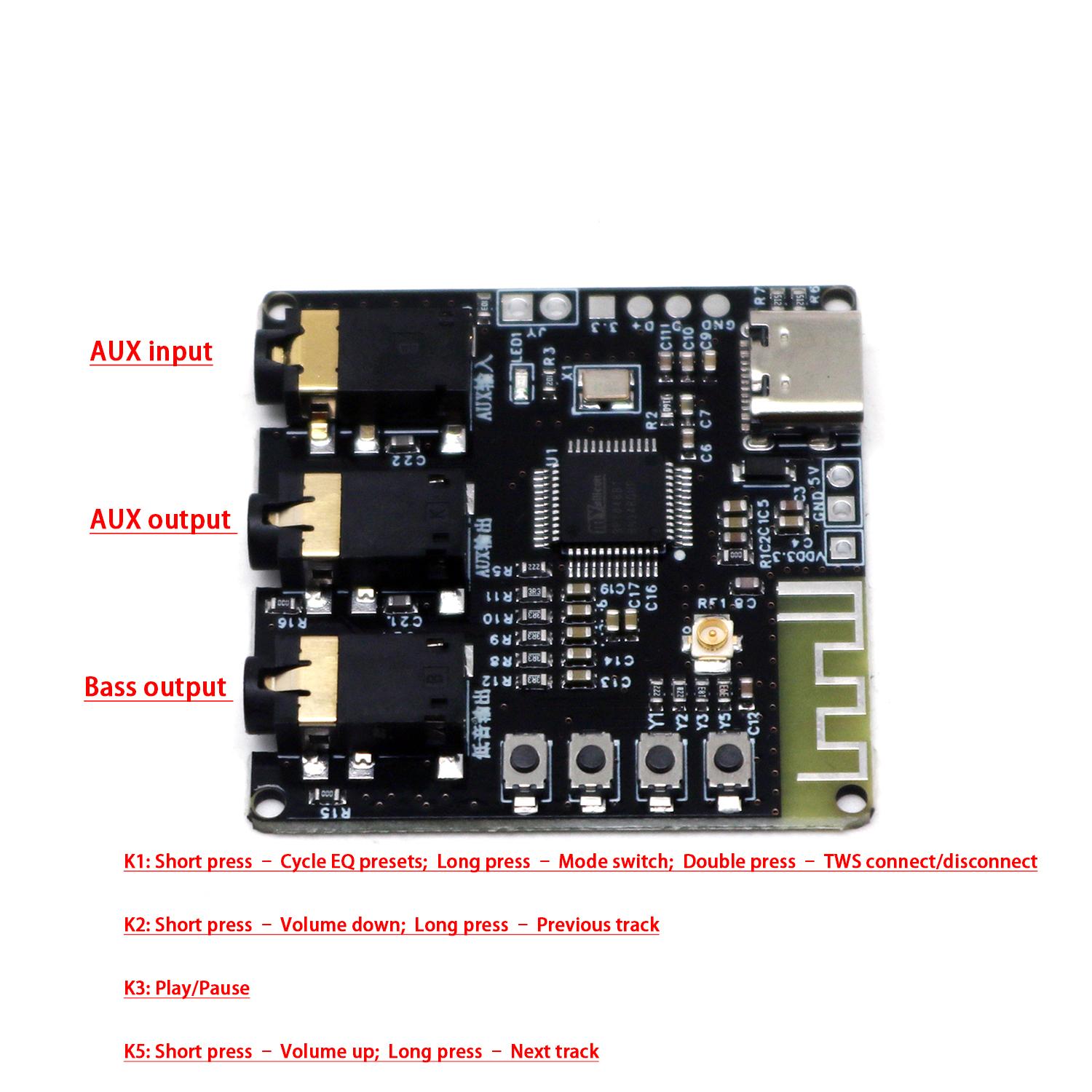 Bluetooth DSP Tuning Module BP - Home Automation System Diy incelemesi ve fiyatı