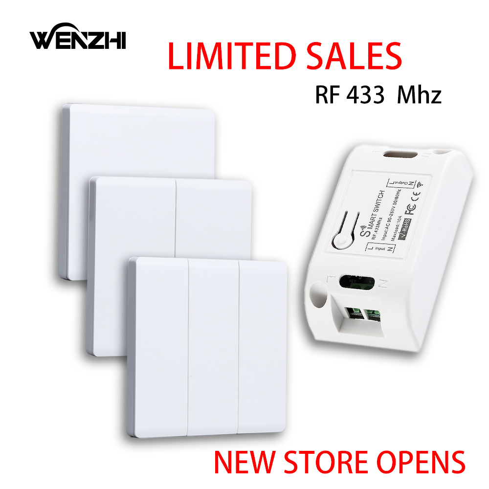 DIY RF 433Mhz Wireless Switch  - Home Automation Panel Diy incelemesi ve fiyatı