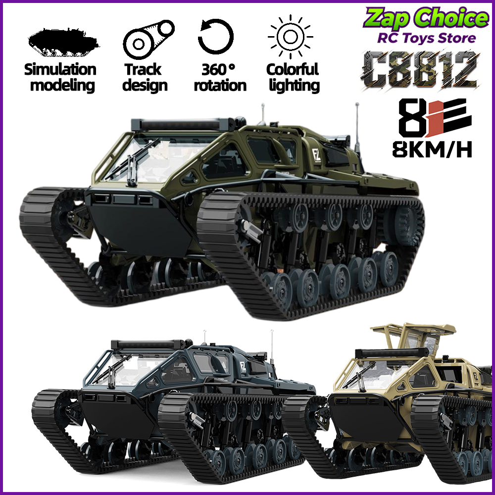 JJRC C8812 1/16 Tracked Tank R - Home Automation Tutorial incelemesi ve fiyatı