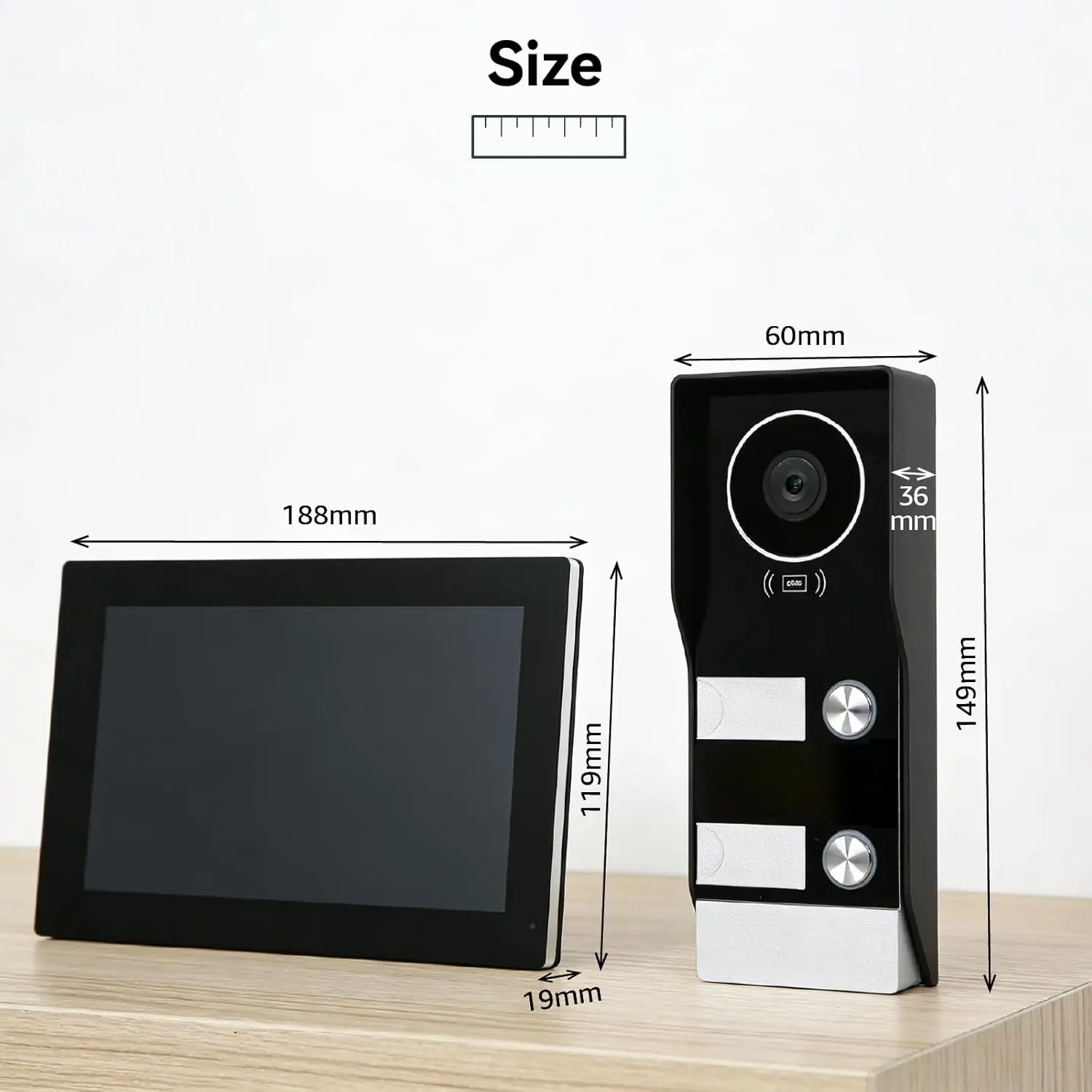 Smart Home Video Intercom Wire - Smart Doorbell Wired incelemesi ve fiyatı