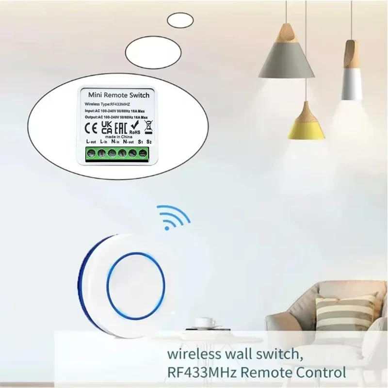 RF 433MHz Smart Wireless DIY R - Home Automation Panel Diy incelemesi ve fiyatı