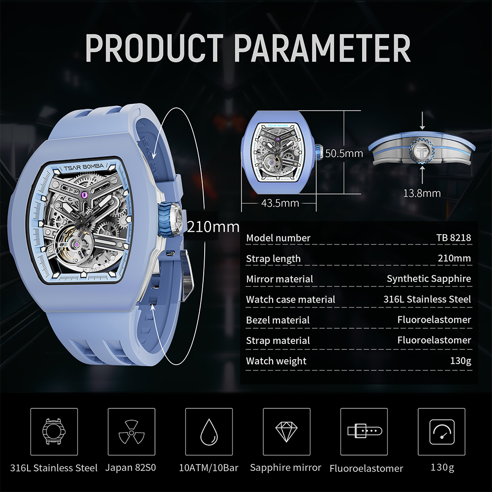 TSAR BOMBA DIY Automatic Watch - Home Automation Diy incelemesi ve fiyatı