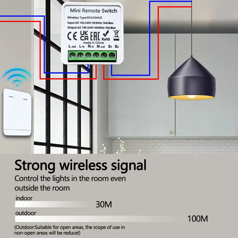 RF 433MHz Smart DIY Wireless S - Home Automation Panel Diy incelemesi ve fiyatı