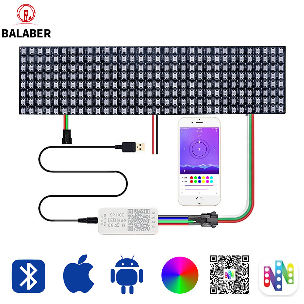 WS2812B SMD5050 RGB Panel LED  - Rgb Led Matrix 8X8 incelemesi ve fiyatı