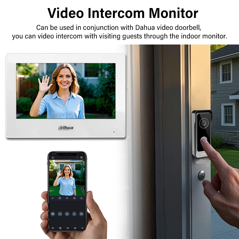 Dahua 2-Wire WiFi Indoor Monit - Smart Doorbell Wired incelemesi ve fiyatı