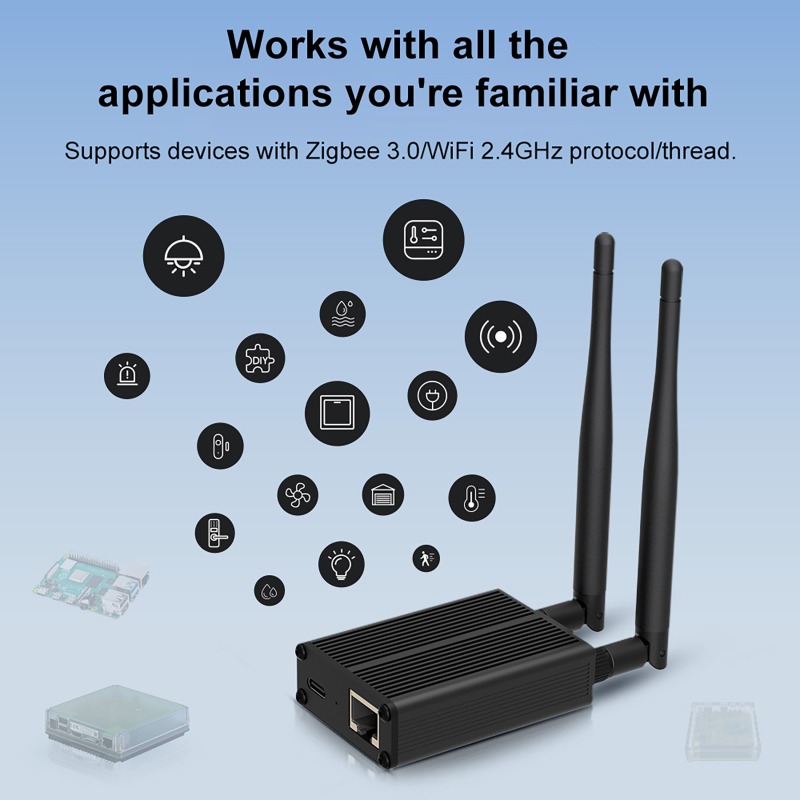 ZigBee 3.0 Dongle To Ethernet, - Zigbee Coordinator Stick incelemesi ve fiyatı