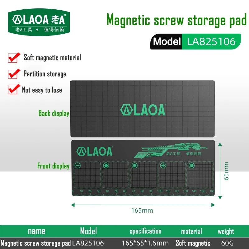 LAOA Magnetic Screw Storage Ma - Home Automation System Diy incelemesi ve fiyatı