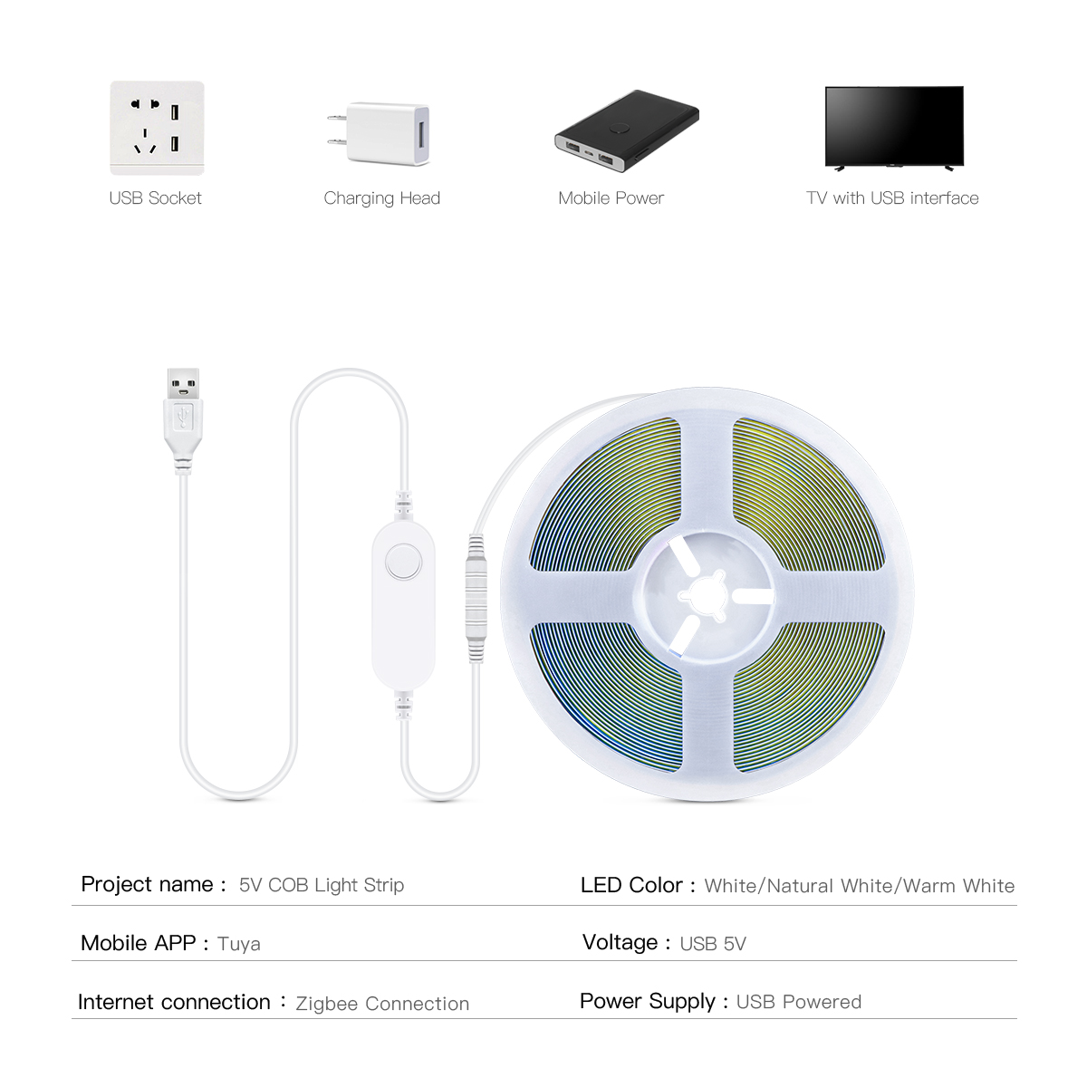 Smart Switch ZigBee COB LED Li - Zigbee Coordinator Stick incelemesi ve fiyatı