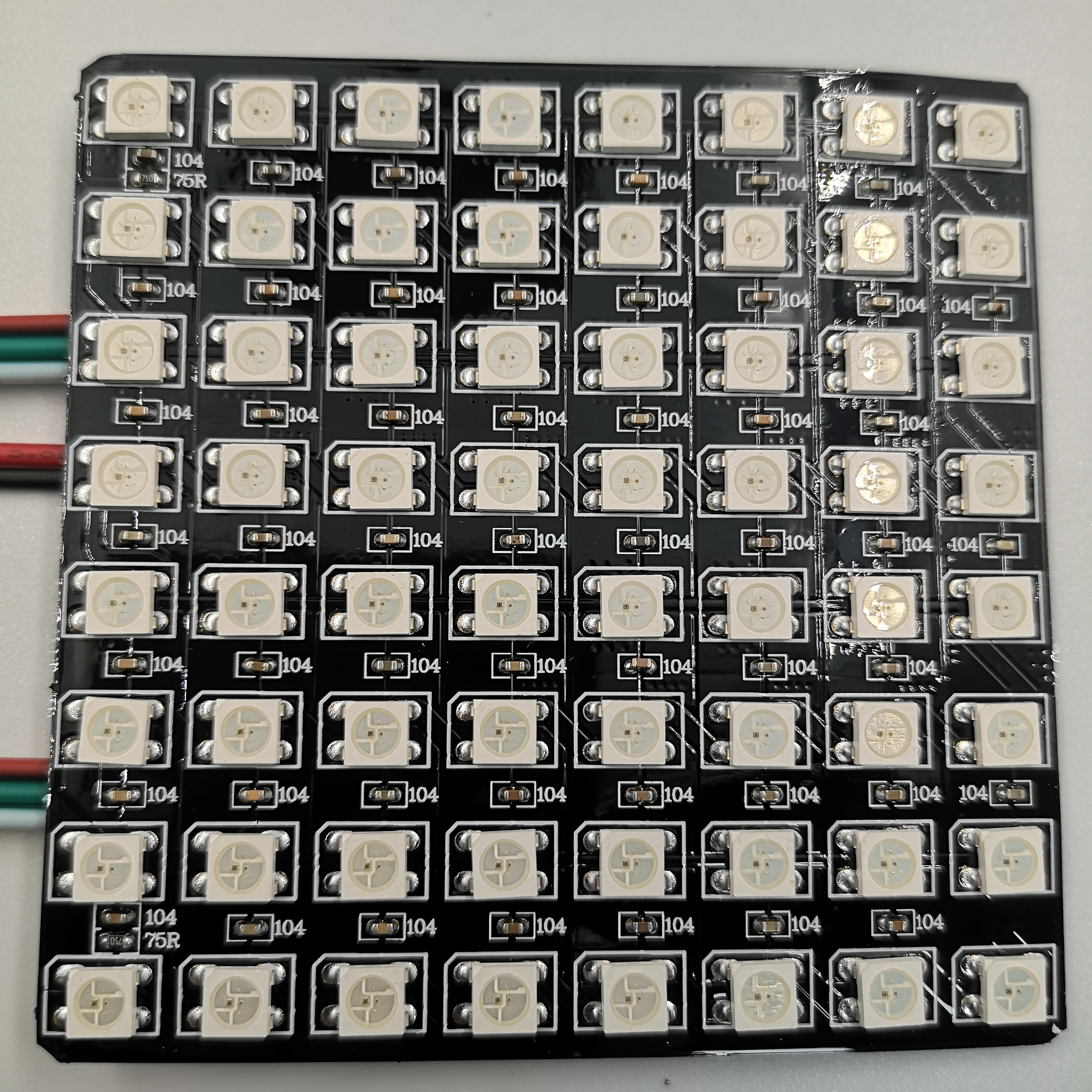 8x8 16x16 8x32 Pixels SK6812 W - Rgb Led Matrix 8X8 incelemesi ve fiyatı