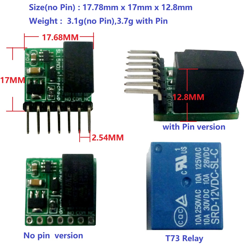 DC 12V 2A mini 1ch  Bistable S - Shelly Relay Module incelemesi ve fiyatı