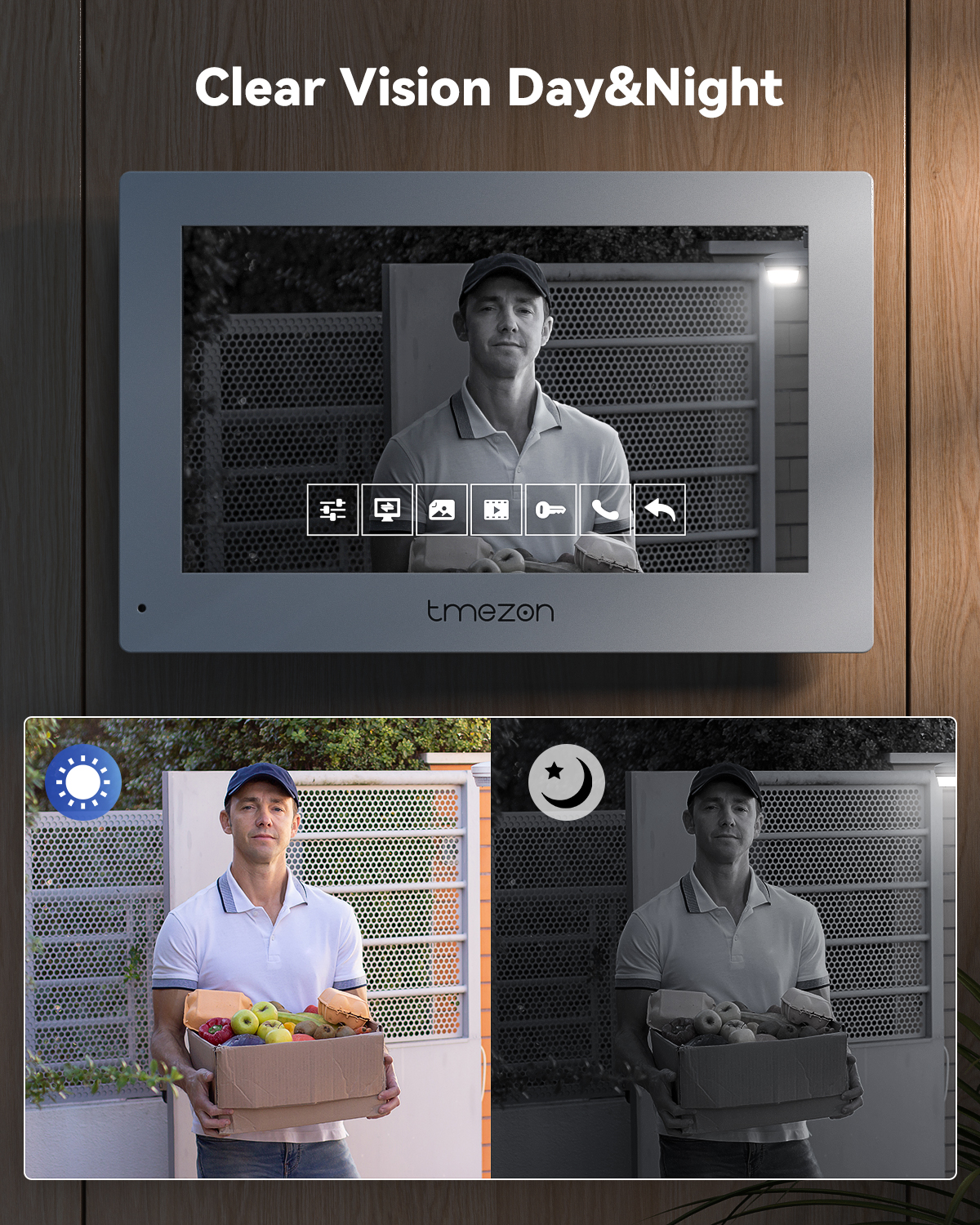 7 Inch Tuya 1080P wireless Wif - Smart Doorbell Wired incelemesi ve fiyatı