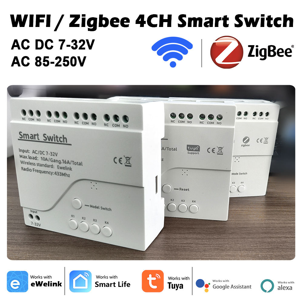 4CH Wifi / Zigbee Smart Relay  - Home Automation Diy incelemesi ve fiyatı