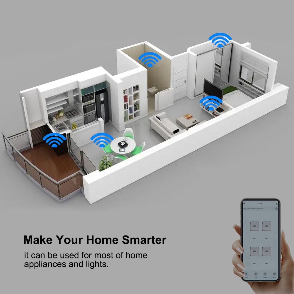 4CH Wifi / Zigbee Smart Relay  - Home Automation Diy incelemesi ve fiyatı