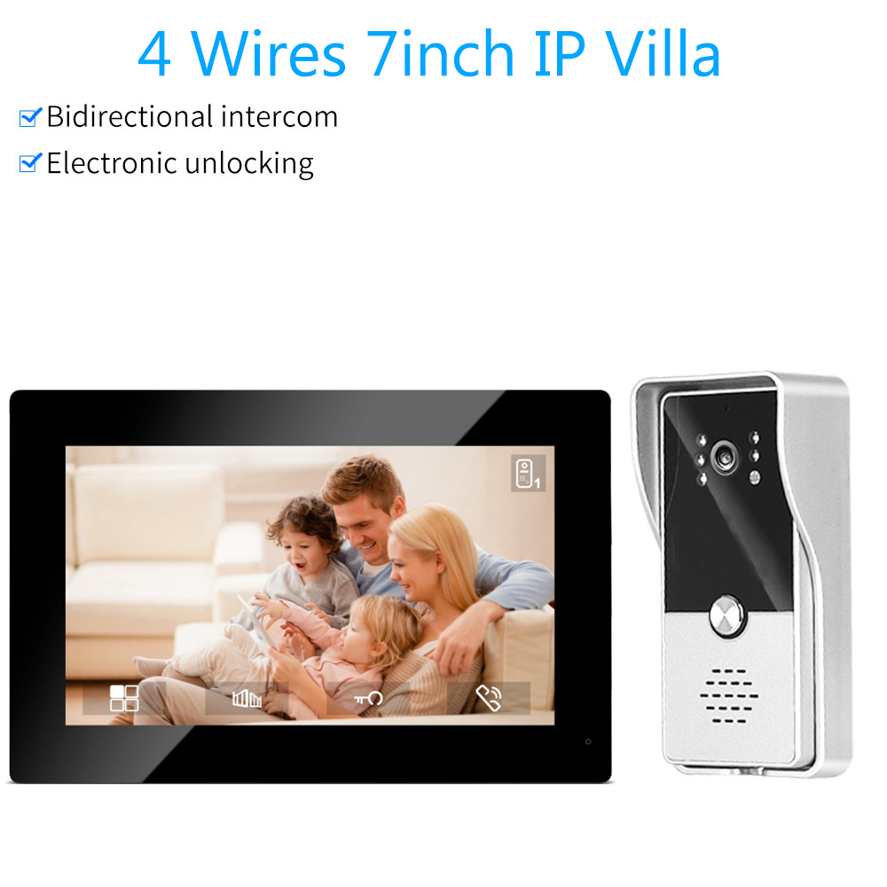 7inch Color Wired Video Interc - Smart Doorbell Wired incelemesi ve fiyatı
