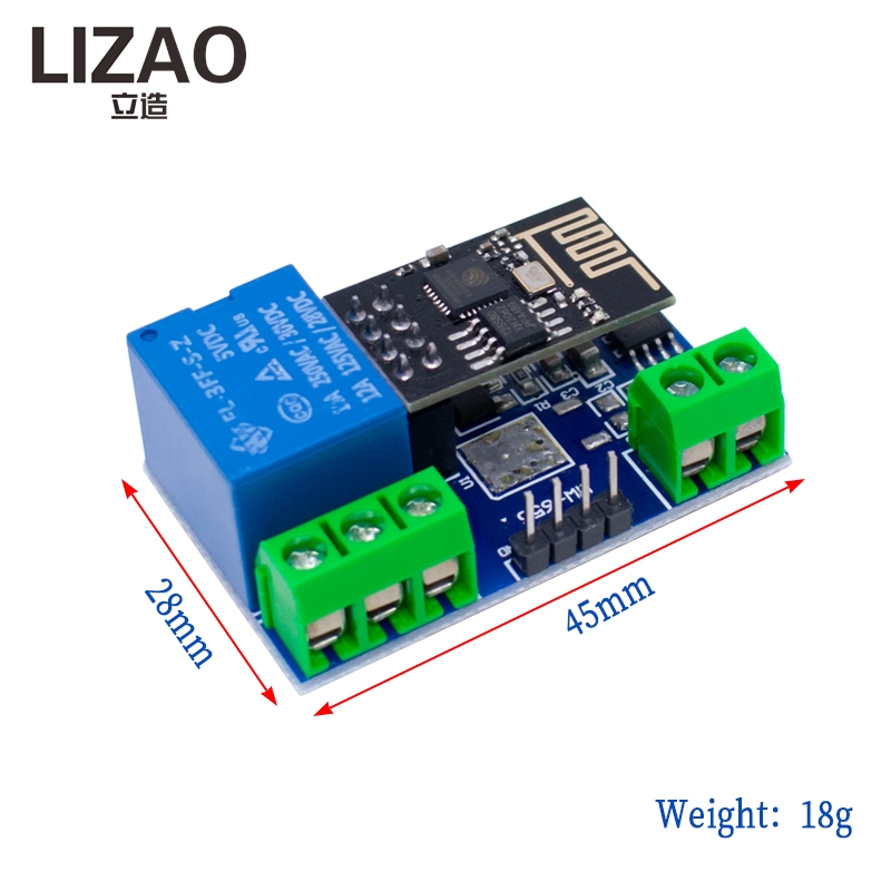 LIZAO ESP8266 5V WiFi IoT Rela - Home Automation With Arduino incelemesi ve fiyatı
