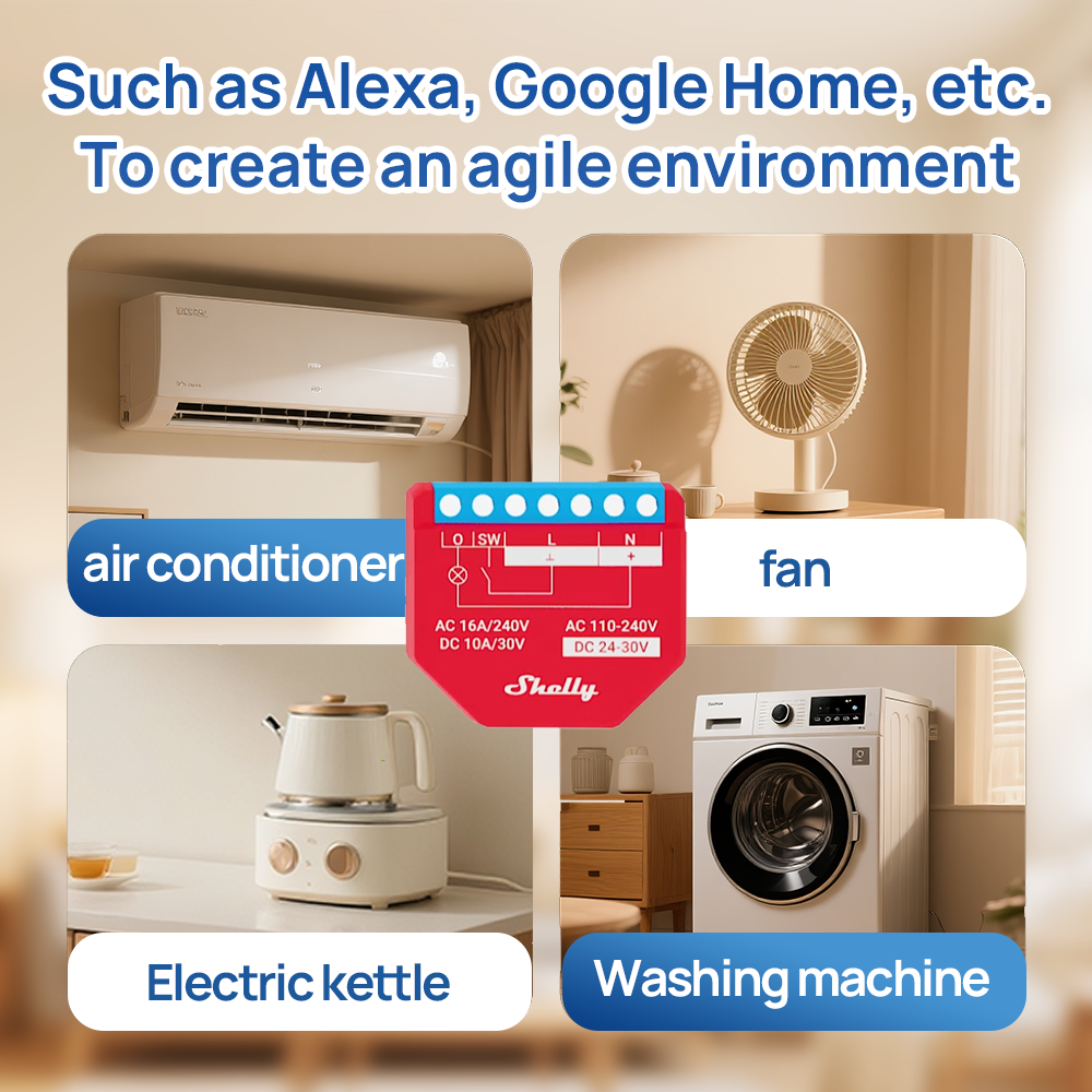 Shelly Plus 1PM Smart Home Lif - Shelly Relay Module incelemesi ve fiyatı