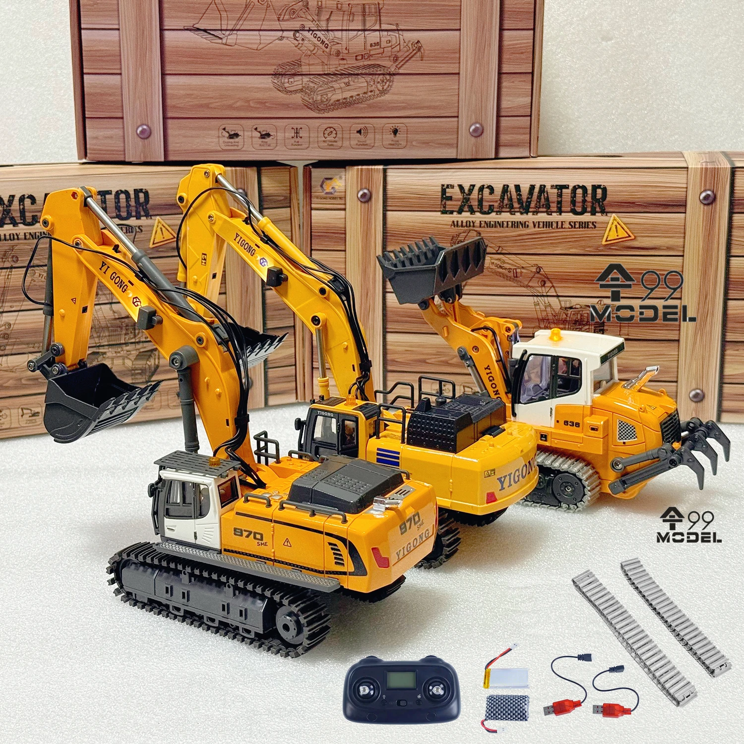 1/50 970 520 Mini RC Excavator - Home Automation Tutorial incelemesi ve fiyatı