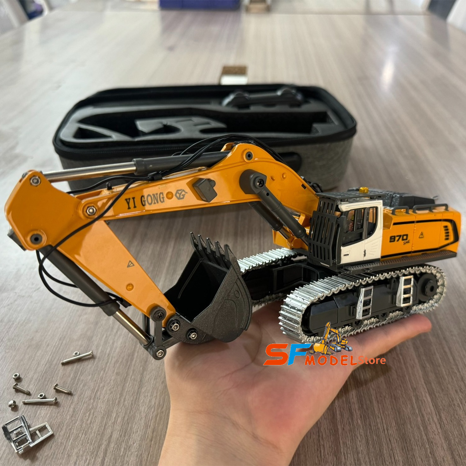 1/50 970 520 Mini RC Excavator - Home Automation Tutorial incelemesi ve fiyatı