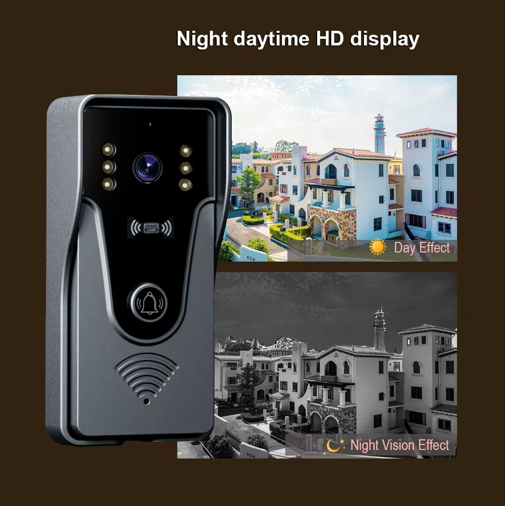 Tuya 1080P 7 Inch Color Touch  - Smart Doorbell Wired incelemesi ve fiyatı