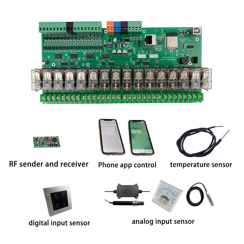 KC868-E16S ESP32 Wifi  RS232 U - Home Automation With Arduino incelemesi ve fiyatı