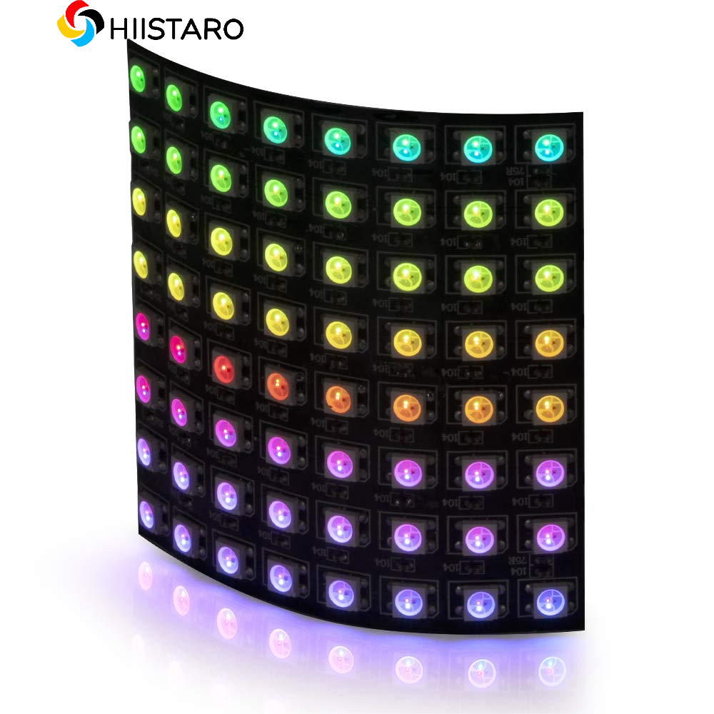 WS2812 LED 5050 RGB 8x8 64 Bit - Rgb Led Matrix 8X8 incelemesi ve fiyatı