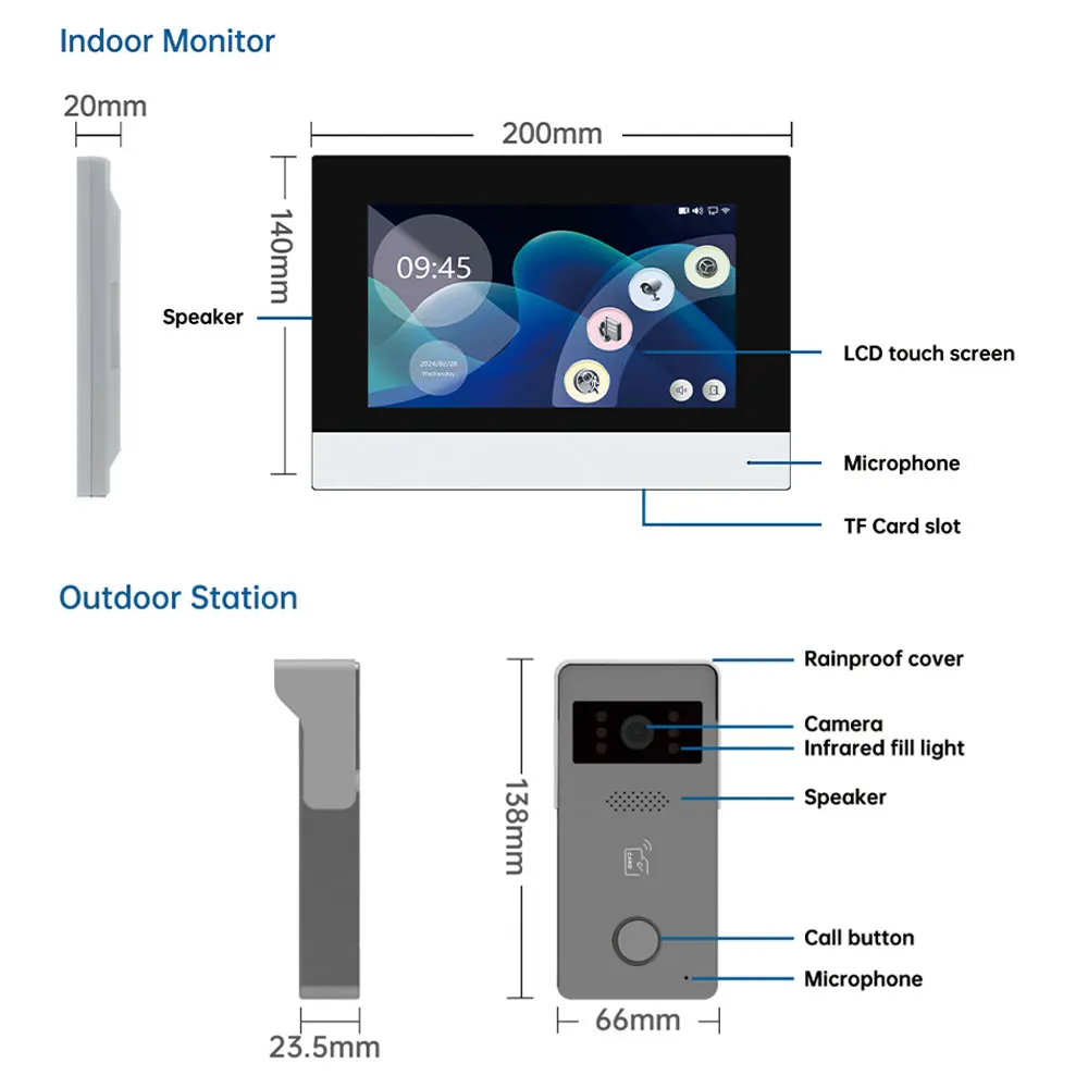 ANJIELO Tuya Smart Video Doorb - Smart Doorbell Wired incelemesi ve fiyatı